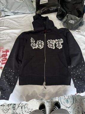 Lost Intricacy zip up hoodie
